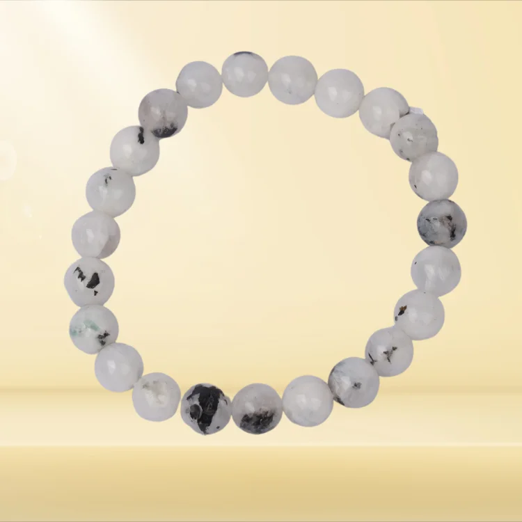 Natural Rainbow Moonstone Bracelets